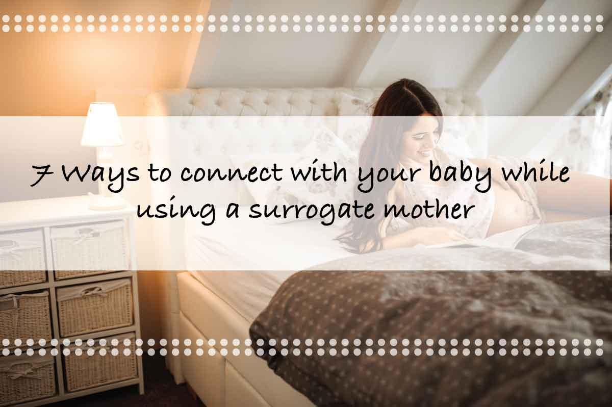 Connect with your baby during surrogacy