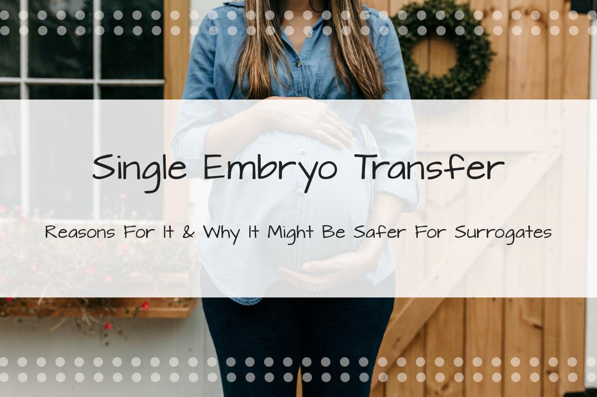 Single Embryo Transfer & Surrogacy
